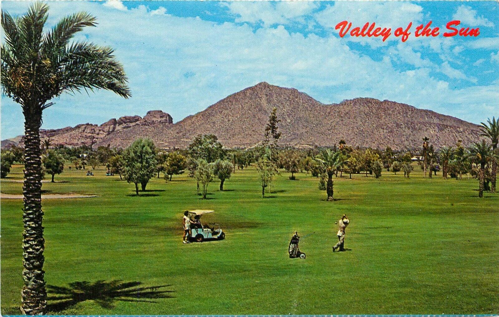 Camelback Mountain Phoenix Valley of the Sun AZ Arizona Postcard