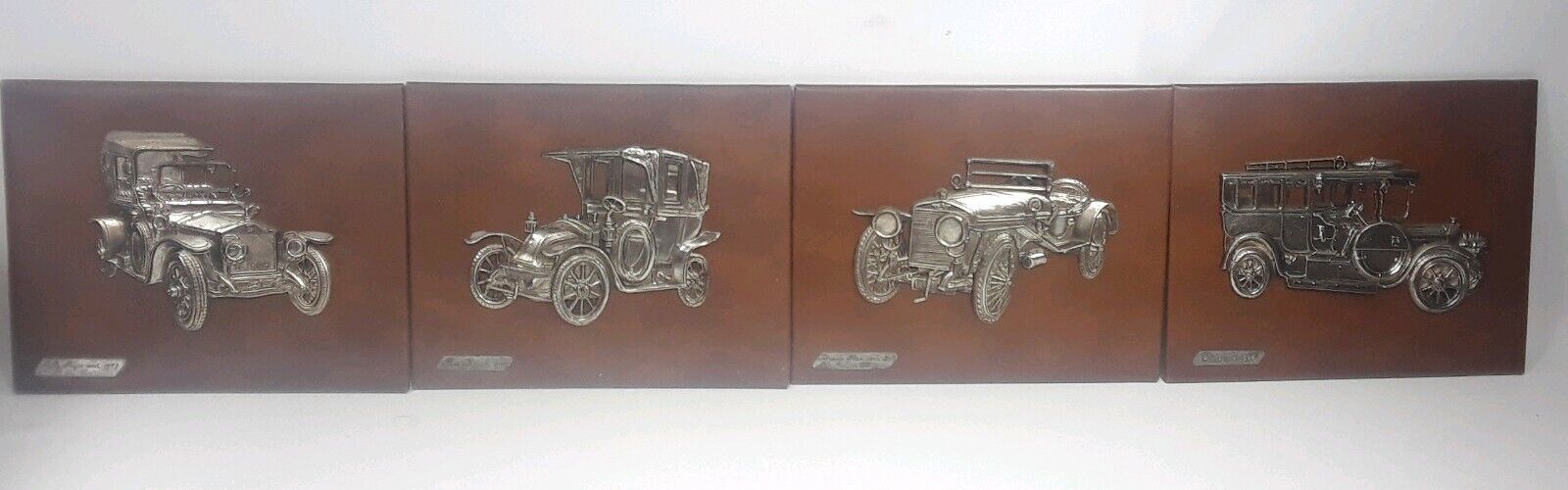3D Classic Car Leather  Picture with 3D  Itala Rolls Royce Renault Alf (4 )
