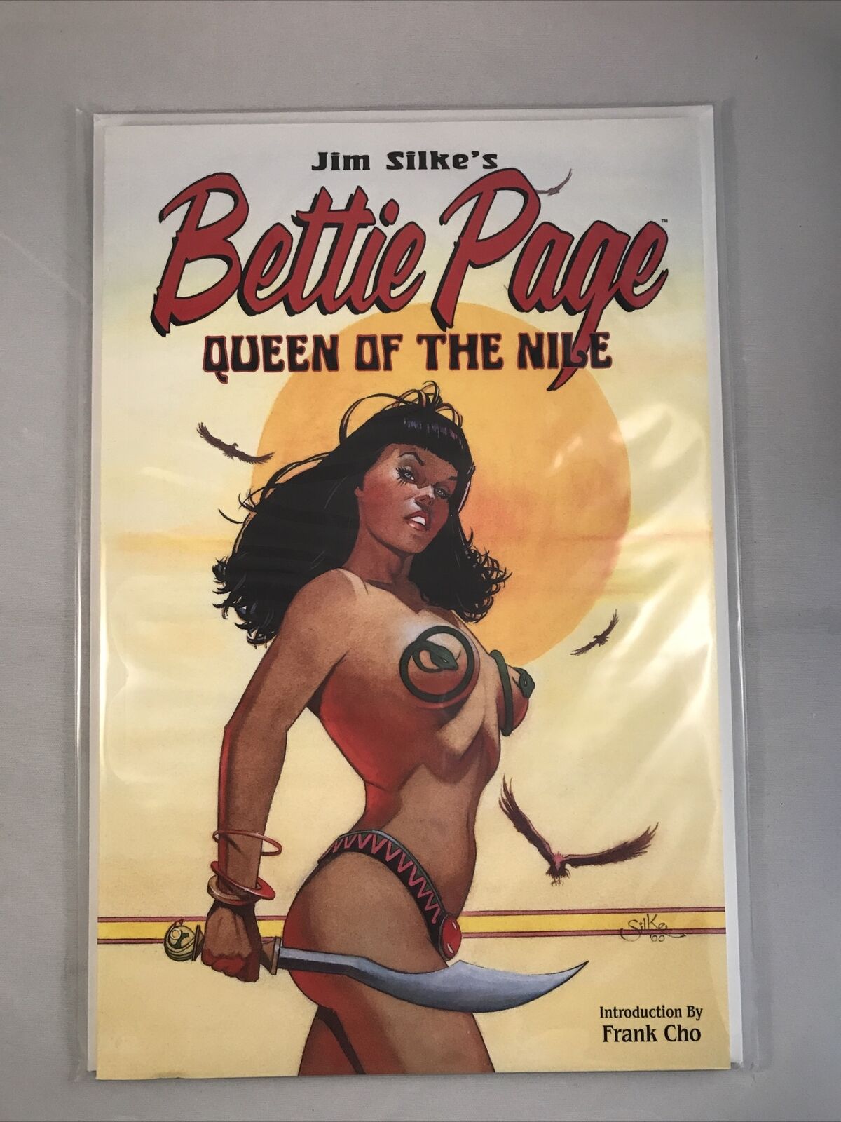Jim Silke’s Bettie Page Queen of the Nile - NM, Unread - AWESOME ART