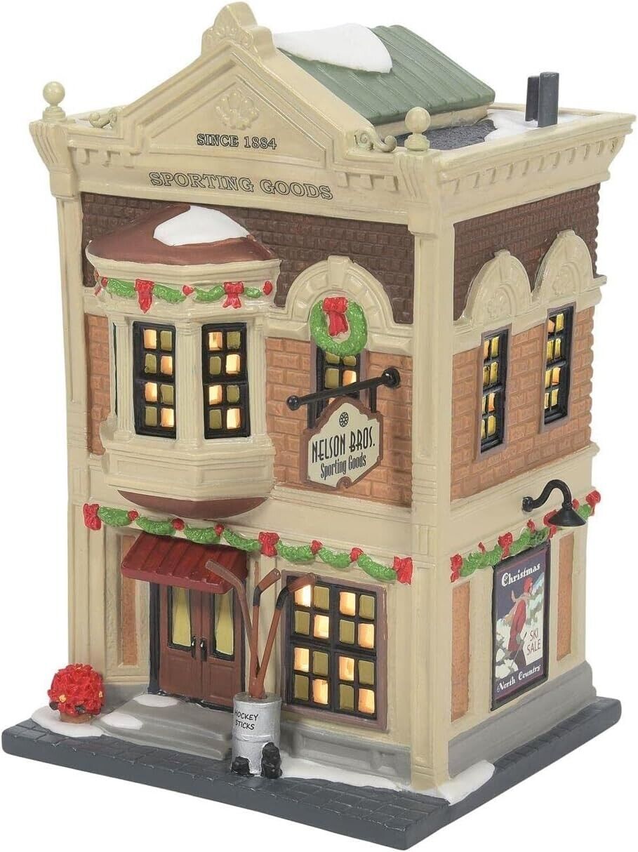 Nelson Bros Sporting Goods Department 56 Christmas in the City Village 6011386