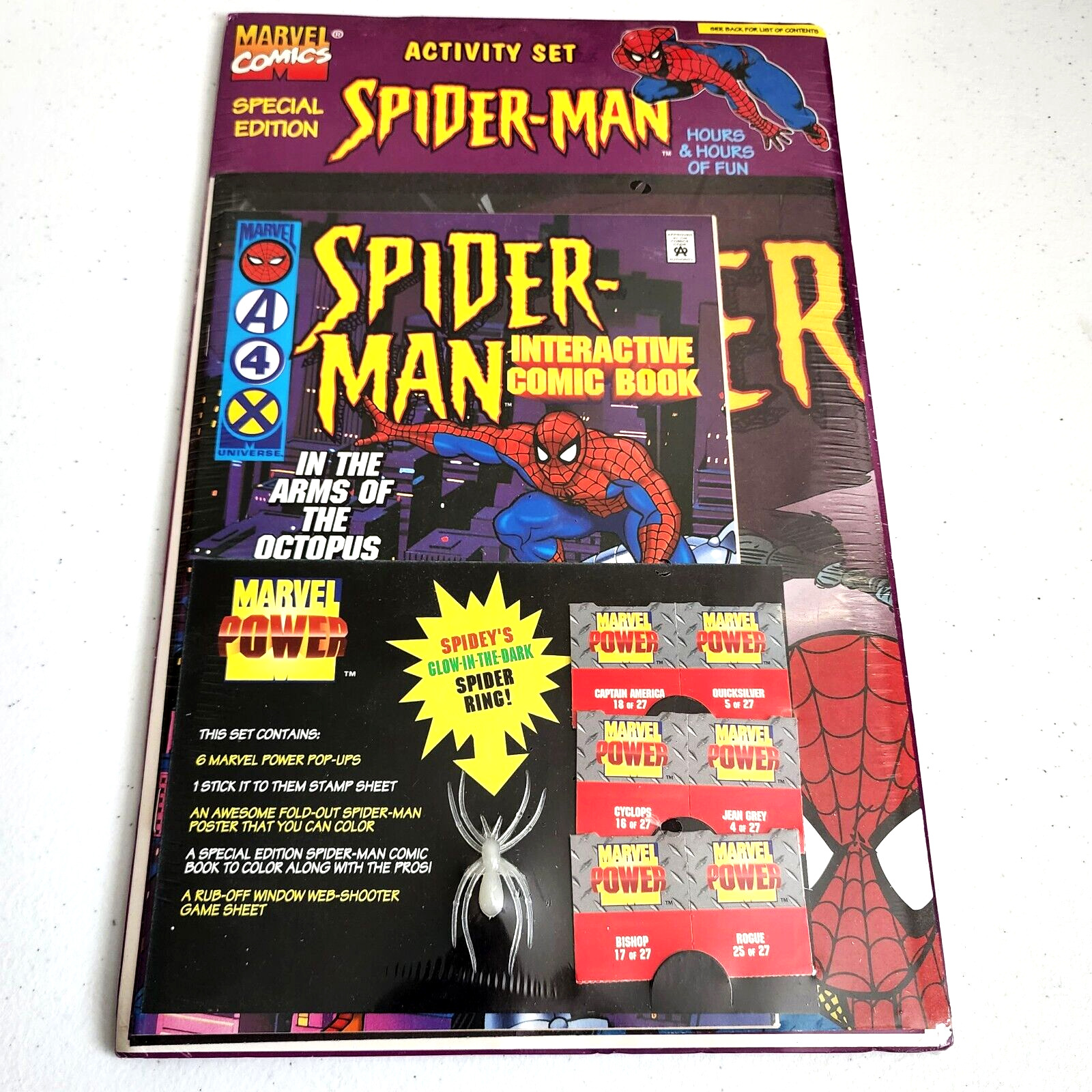 Marvel Spider-Man Interactive Comic Book Special Edition Activity Set SEALED