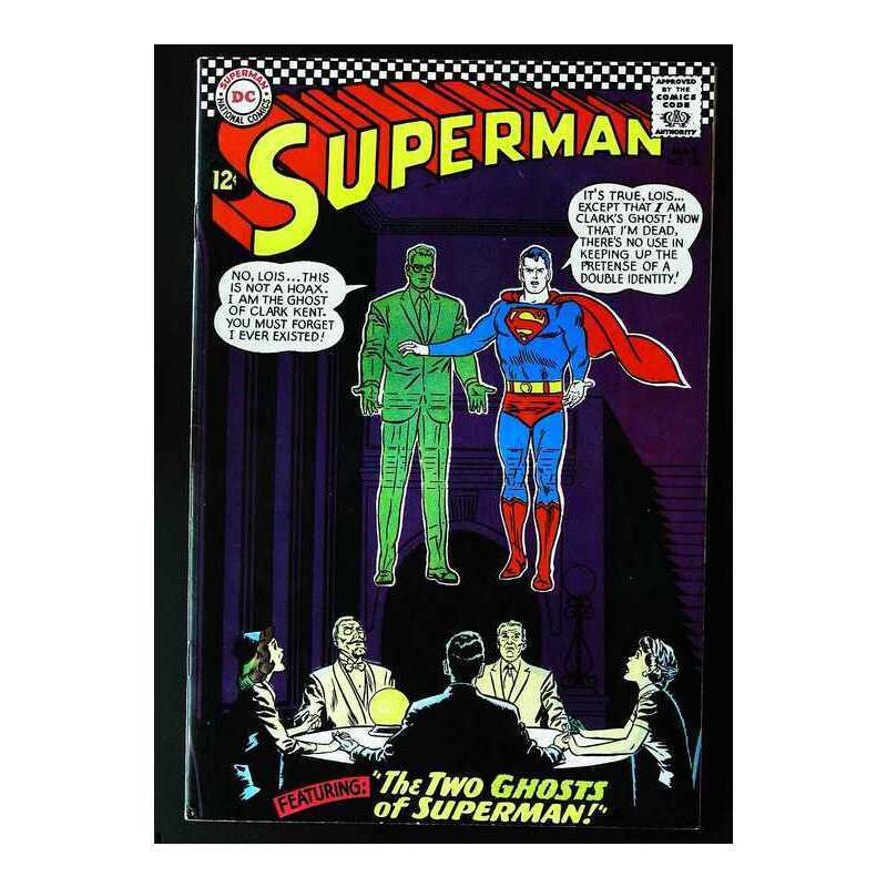 Superman (1939 series) #186 in Very Fine condition. DC comics [m^