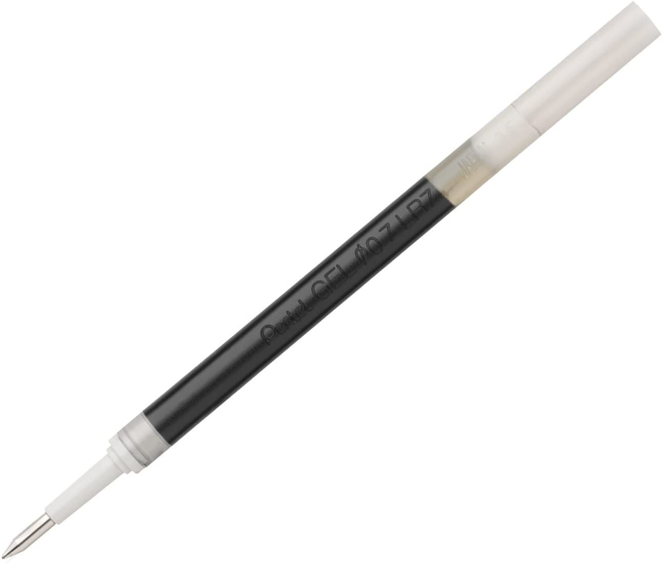 Pentel Refill Ink for EnerGel Liquid Gel Pen / 0.7mm Black Ink / Value Set of 10