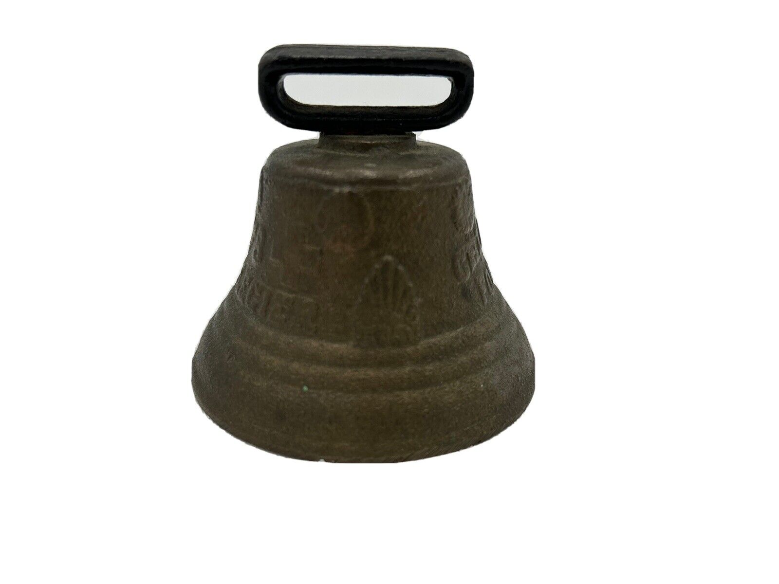 Amazing Vintage 1878 Saignelegier Chiantel Fondeur Brass Bell - 2.75