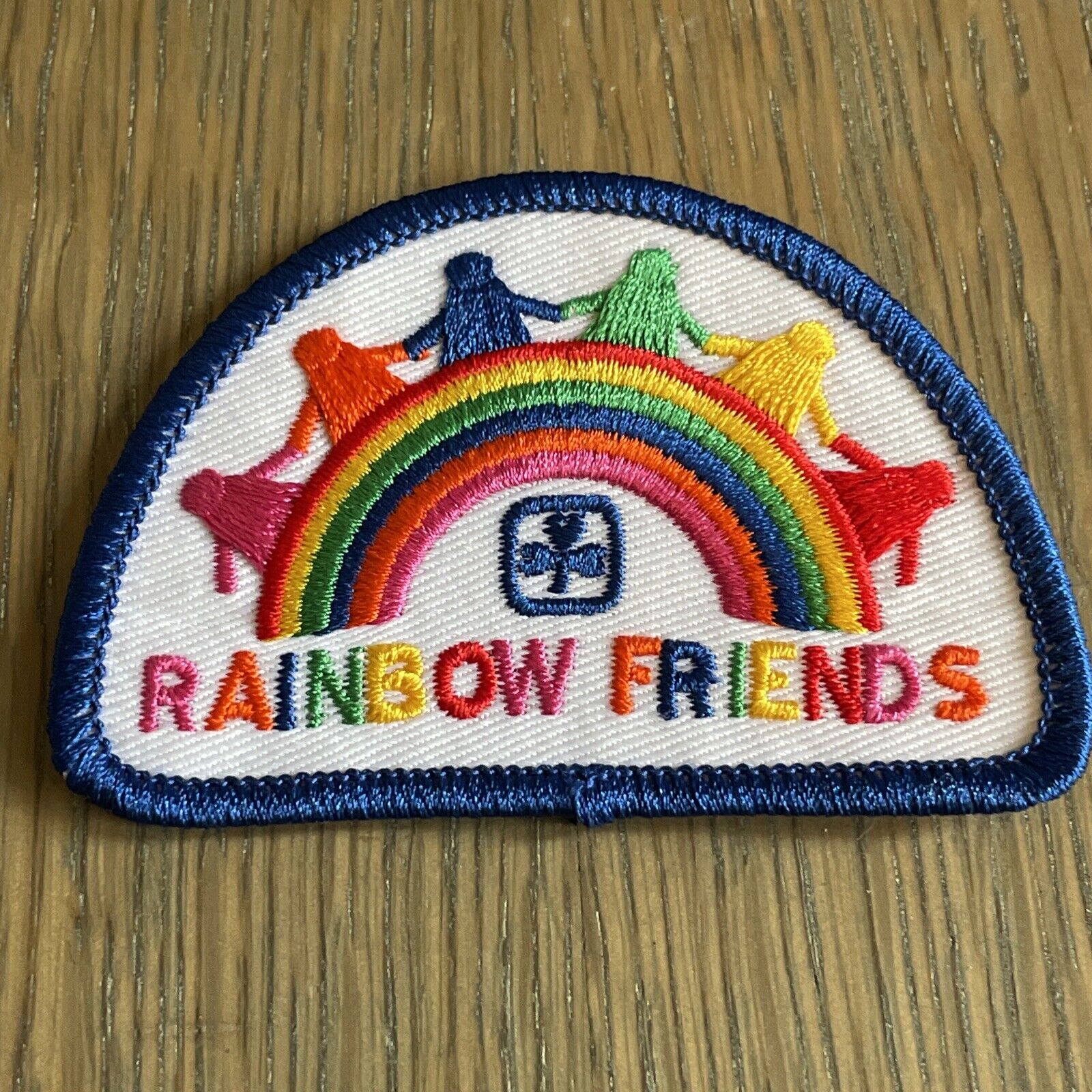 2018 Girl Guides Scouts LGBT Lesbian Gay Pride Rainbow Friend Canada Badge Patch