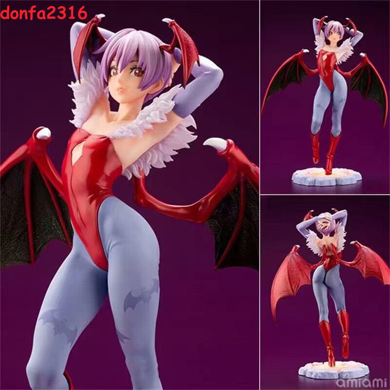 Anime Vampire Lilith DARKSTALKERS BISHOUJO PVC Figure Statue Toy Gift Collection