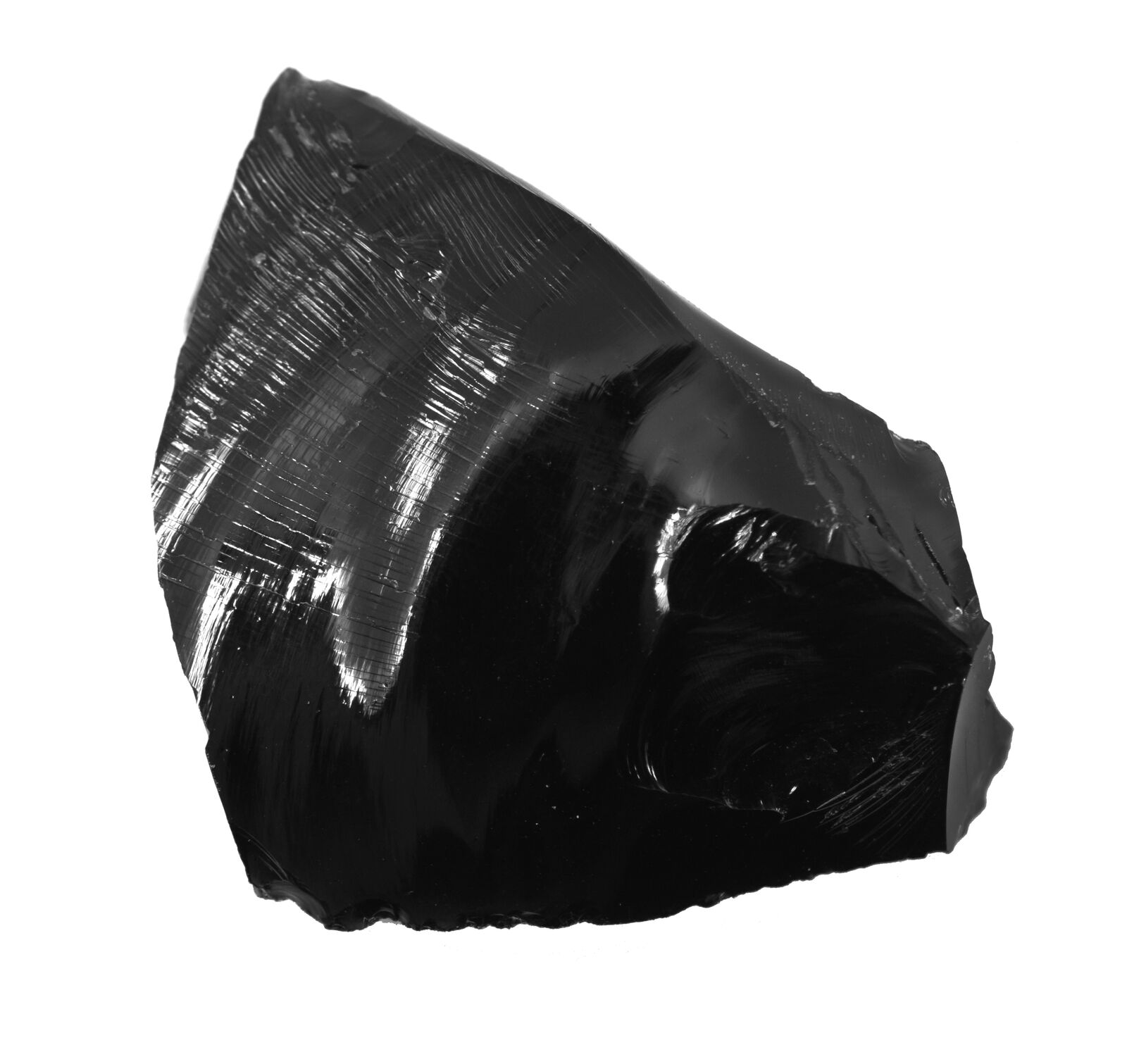 Raw Obsidian Igneous Rock Specimen, 1