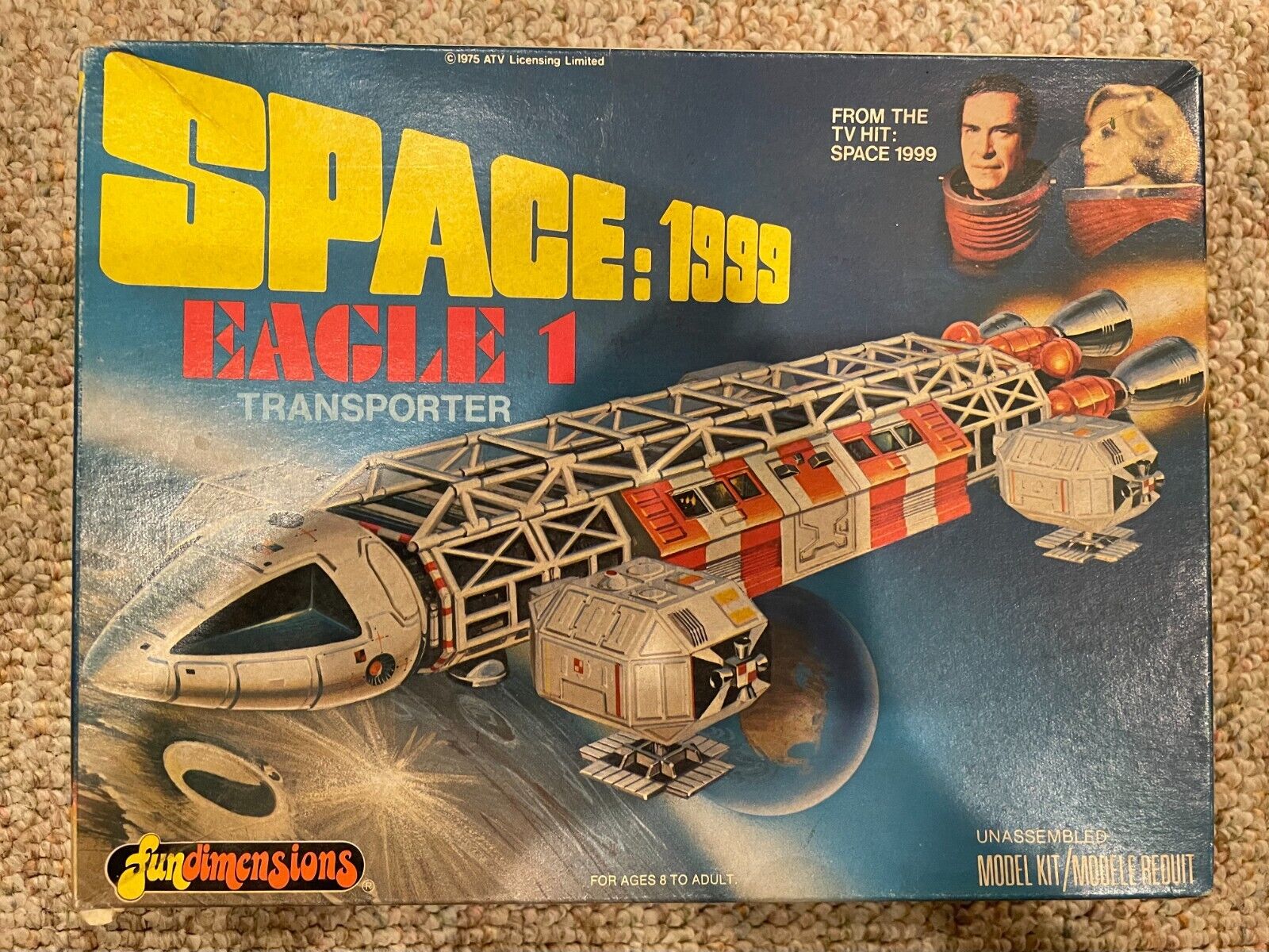 Space 1999: Eagle 1 Transporter Model Vintage 1975 New/Unbuilt