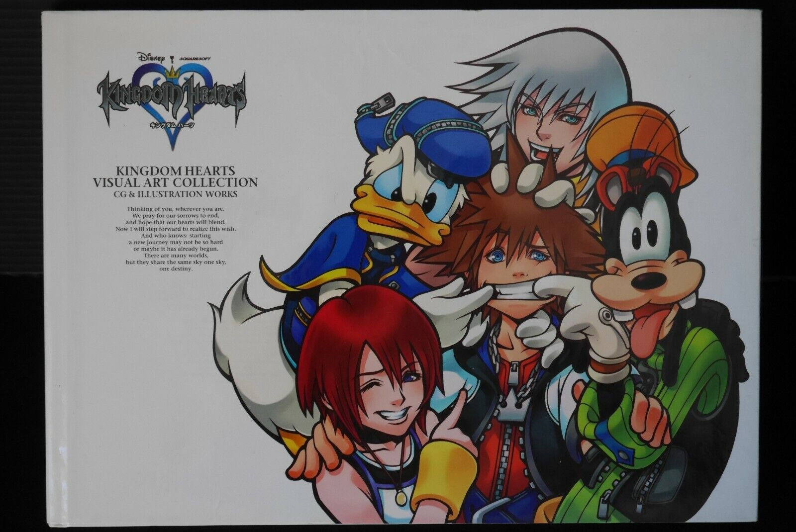 OOP Kingdom Hearts Visual Art Collection CG & Illustration Works Book - JAPAN