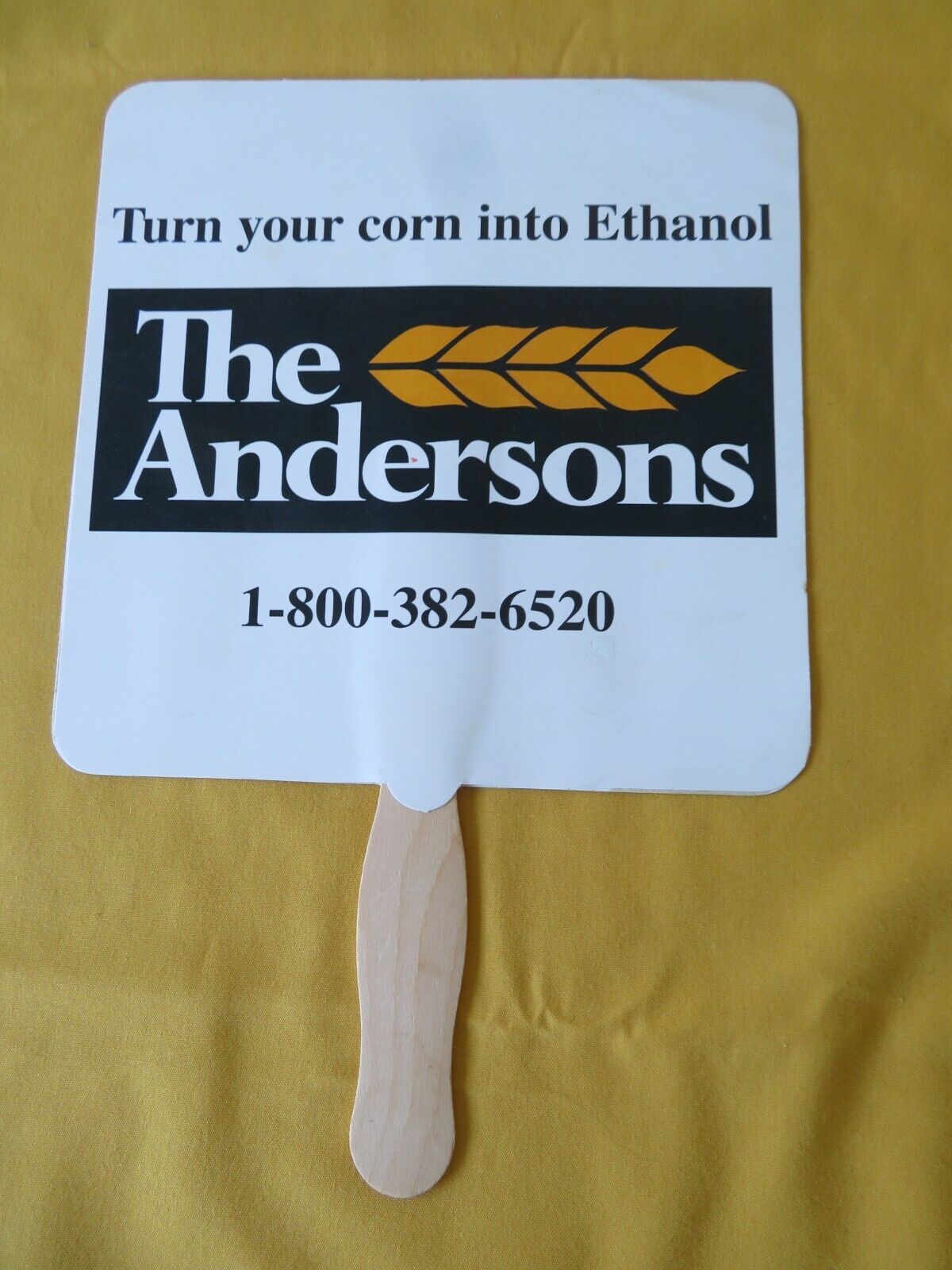 The Andersons Maumee Ohio ETHANOL Advertising Paperboard Fan