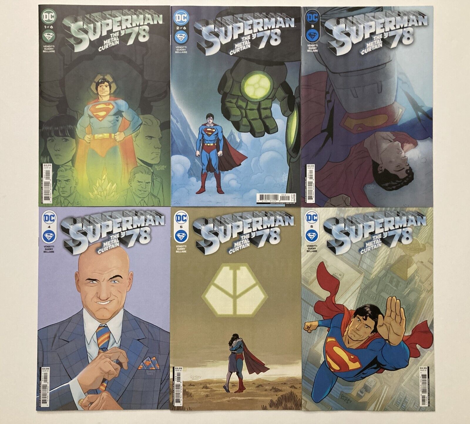 Superman \'78: the Metal Curtain #1-6 Complete Set (DC Comics)