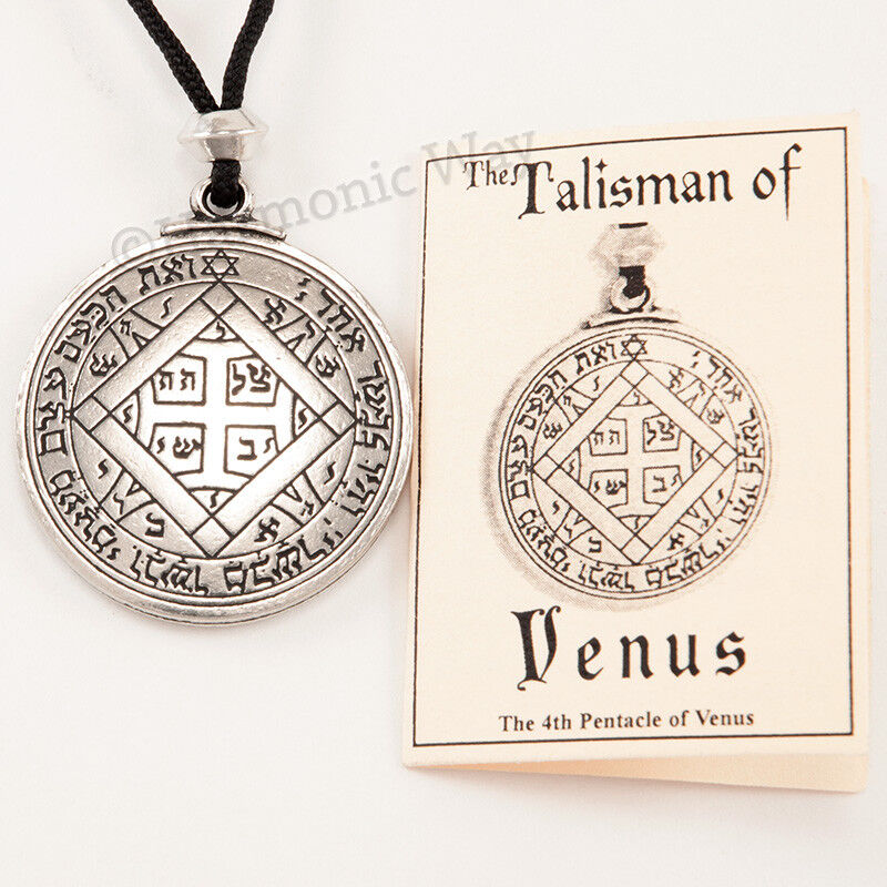 TALISMAN of VENUS Magic Pentacle Solomon Seal Pendant Necklace Love Jewelry
