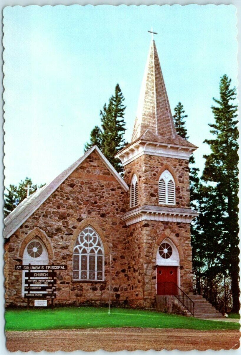 Postcard - The Historic Mission Church Of St. Columba, Minnesota