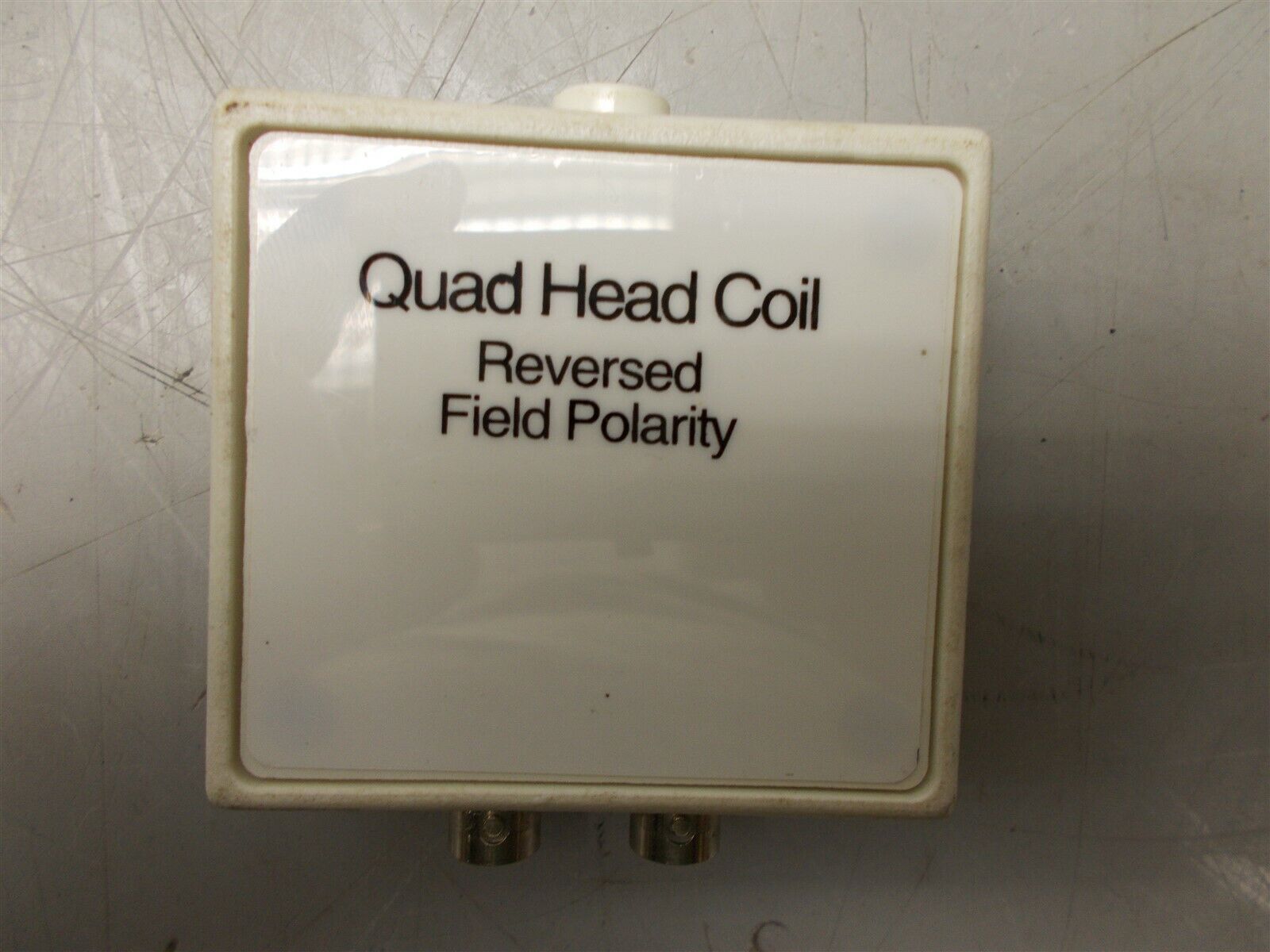 GE 2148308-3 MRI Quad Head Coil Connector Reversed Field Polarity 