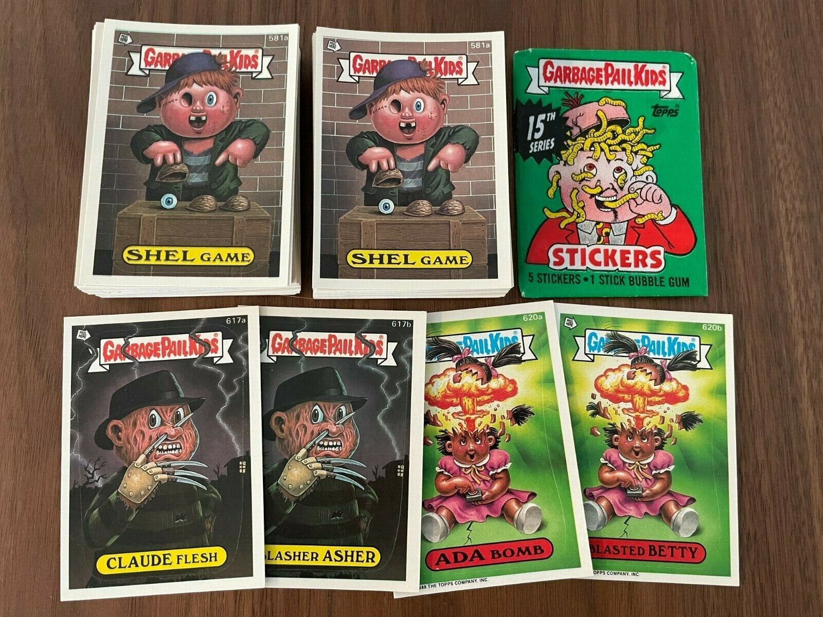 1988 Topps Garbage Pail Kids Original Series 15 15th DIECUT 88-Card Set OS15 DC