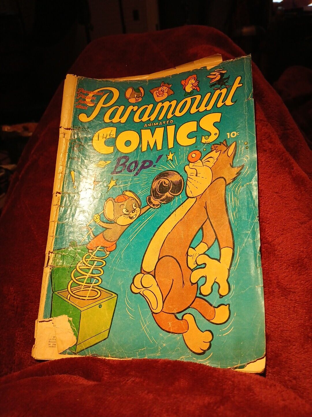 1953 Harvey Comics Hits 62 Paramount Animated Comics (#2) EARLY Baby Huey KATNIP