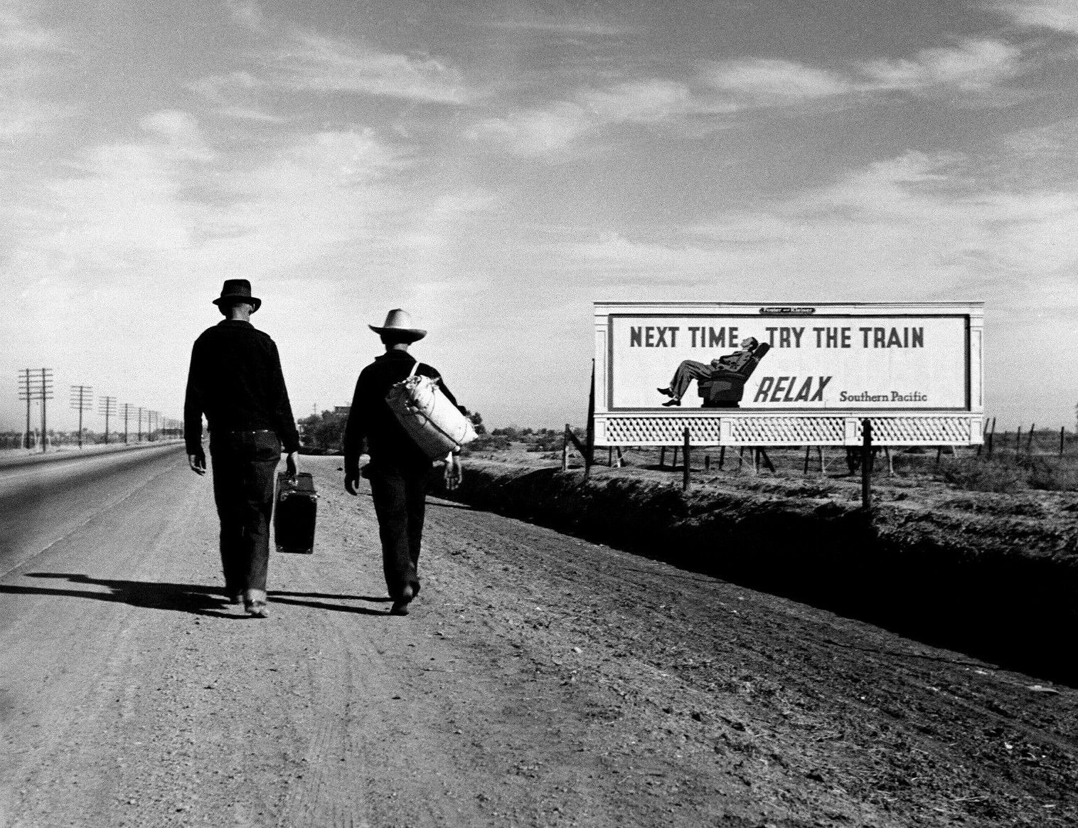 Toward Los Angeles California by Dorthea Lange 1937 Photo Reprint 8\