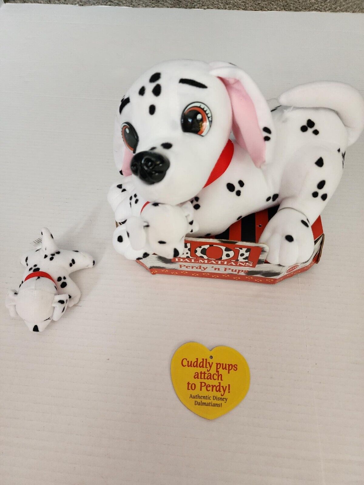 New Vintage Disney 101 Dalmations Perdy\' In Pups, Mattel, Ages 6+
