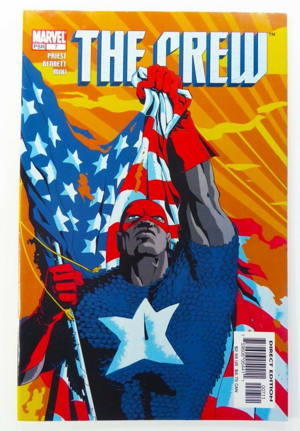 Marvel THE CREW (2004) #7 ISAIAH BRADLEY Captain America VF (8.0) Ships FREE