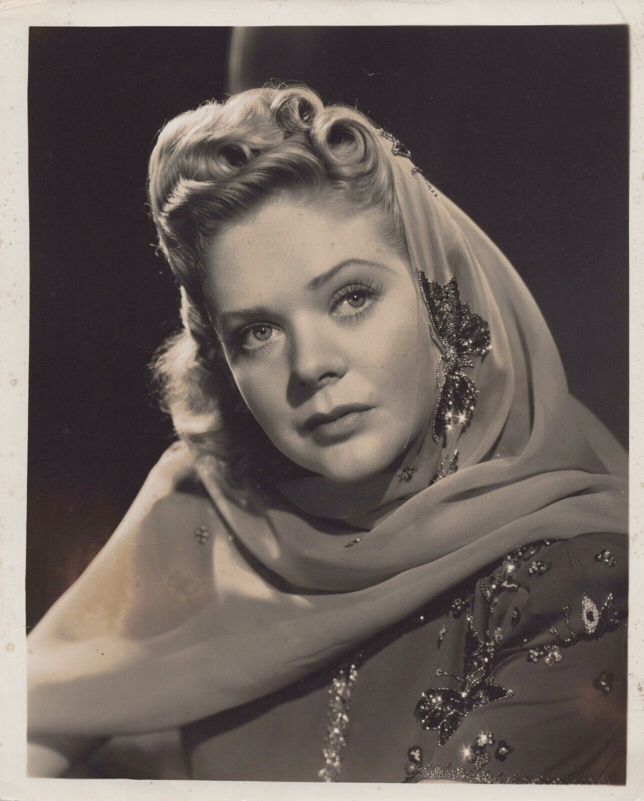 Alice Faye (1940s) 🎬⭐ Original Vintage - Stunning Portrait Photo K 205
