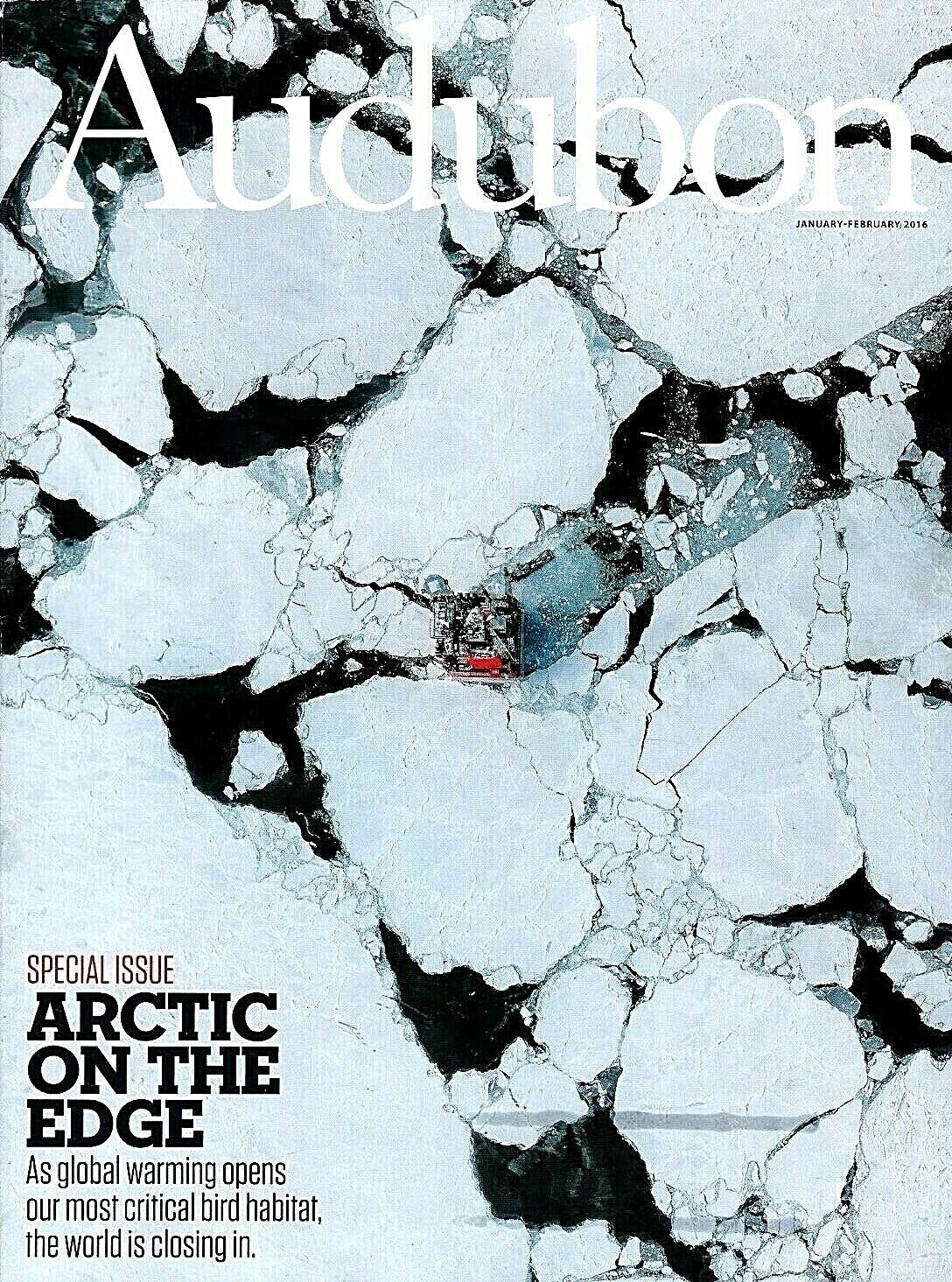 Audubon Magazine January February 2016 Arctic on the Edge Global Warming Birds