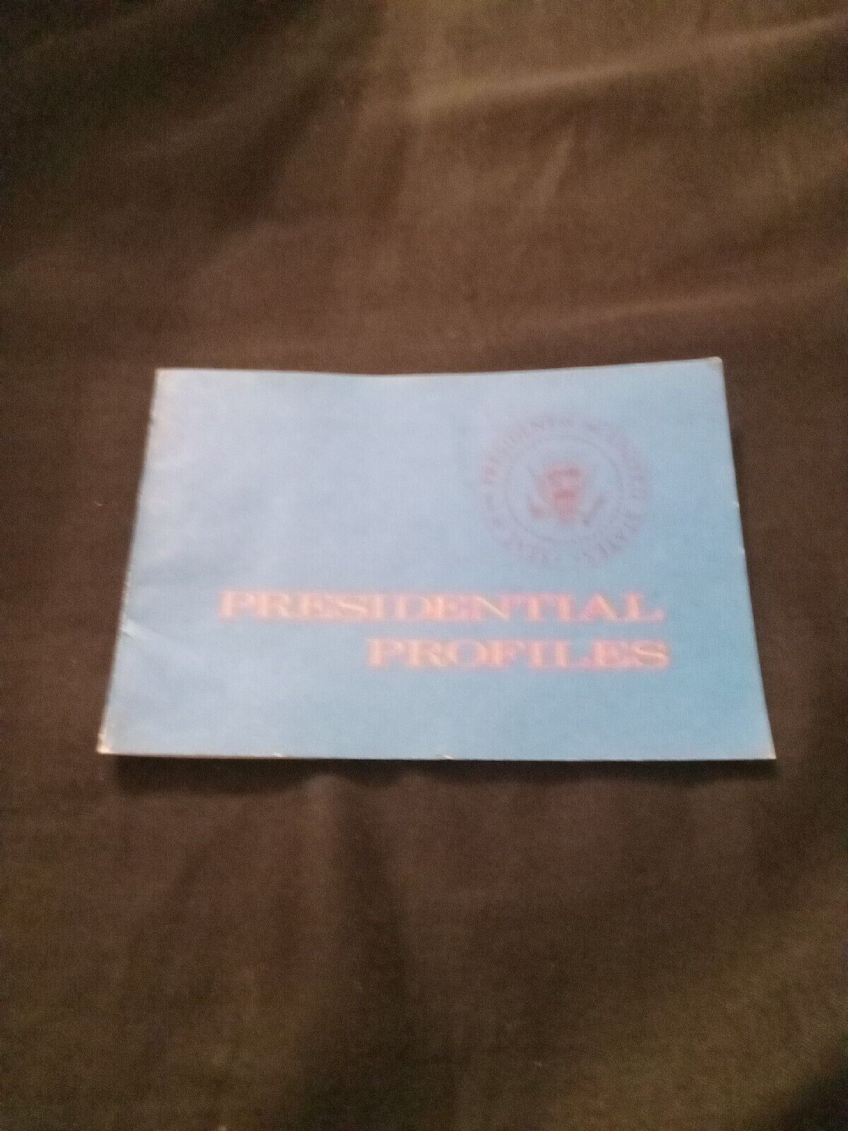 Vintage - Presidential Profiles Booklet 1968 Published by The Franklin Mint #1a