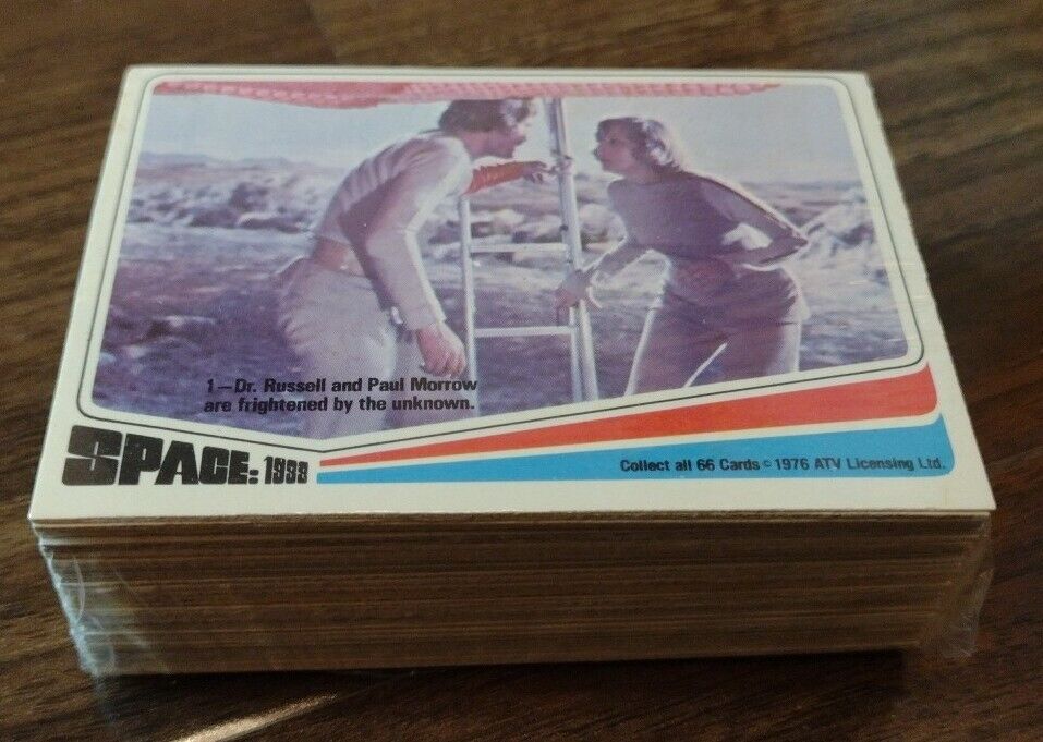 1976 Donruss Space 1999 Complete 66 trading Card Movie Set