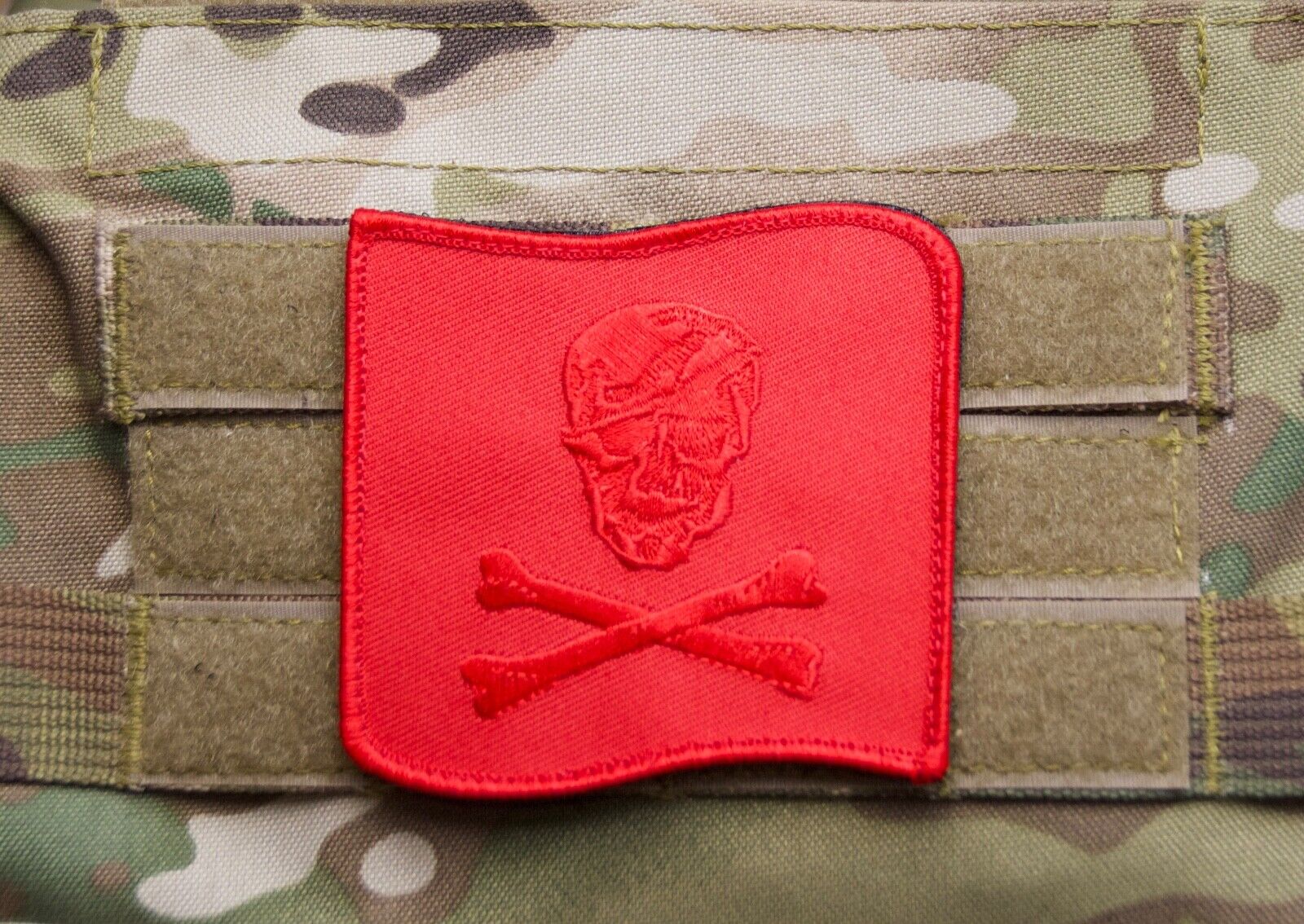 NSWDG Blue Squadron Red Embroidered Uniform Patch NSWDG SEAL Team 6 DEVGRU