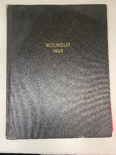 1949 'The Roundup' - Cedar Rapids Roosevelt High School Yearbook