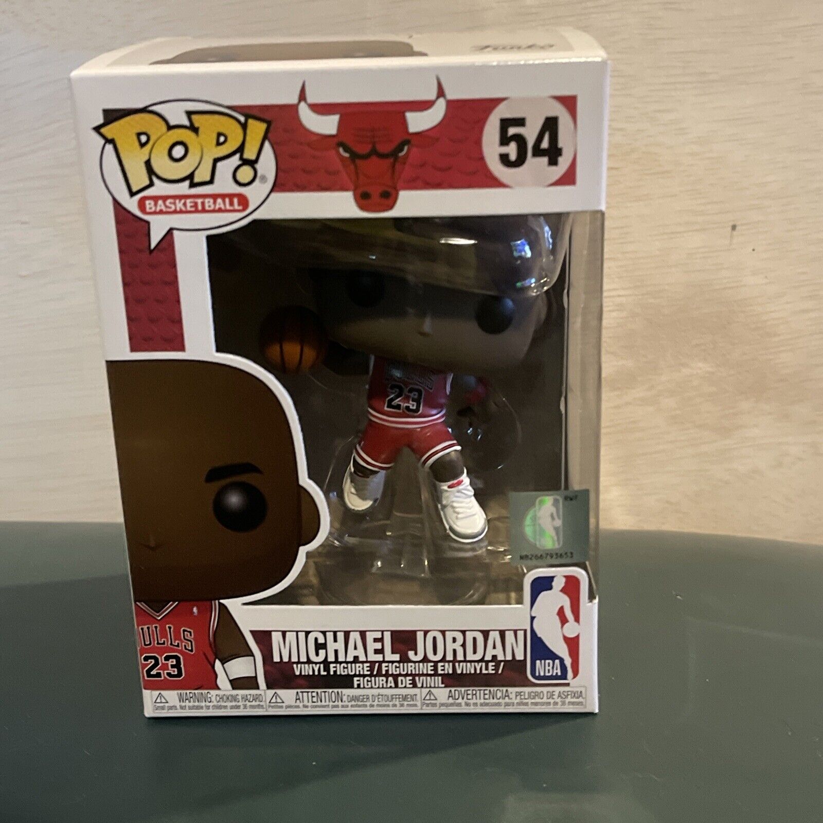 Funko Pop Michael Jordan Chicago Bulls Slam Dunk Jumpman 23 NBA Pop 54