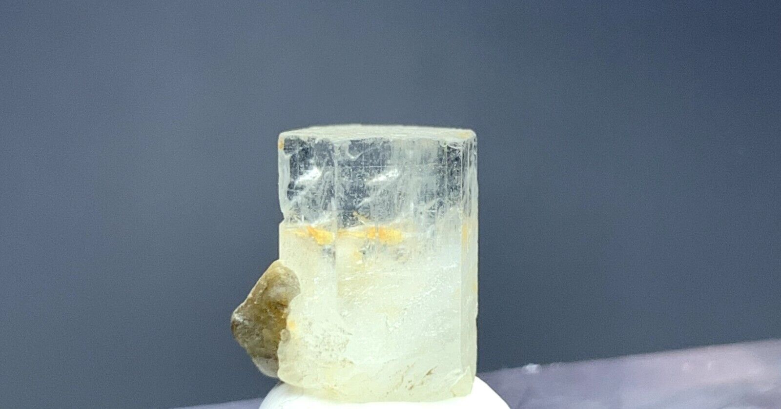 9 Cts Natural Terminated Aquamarine Crystal Specimen From Afghanistan