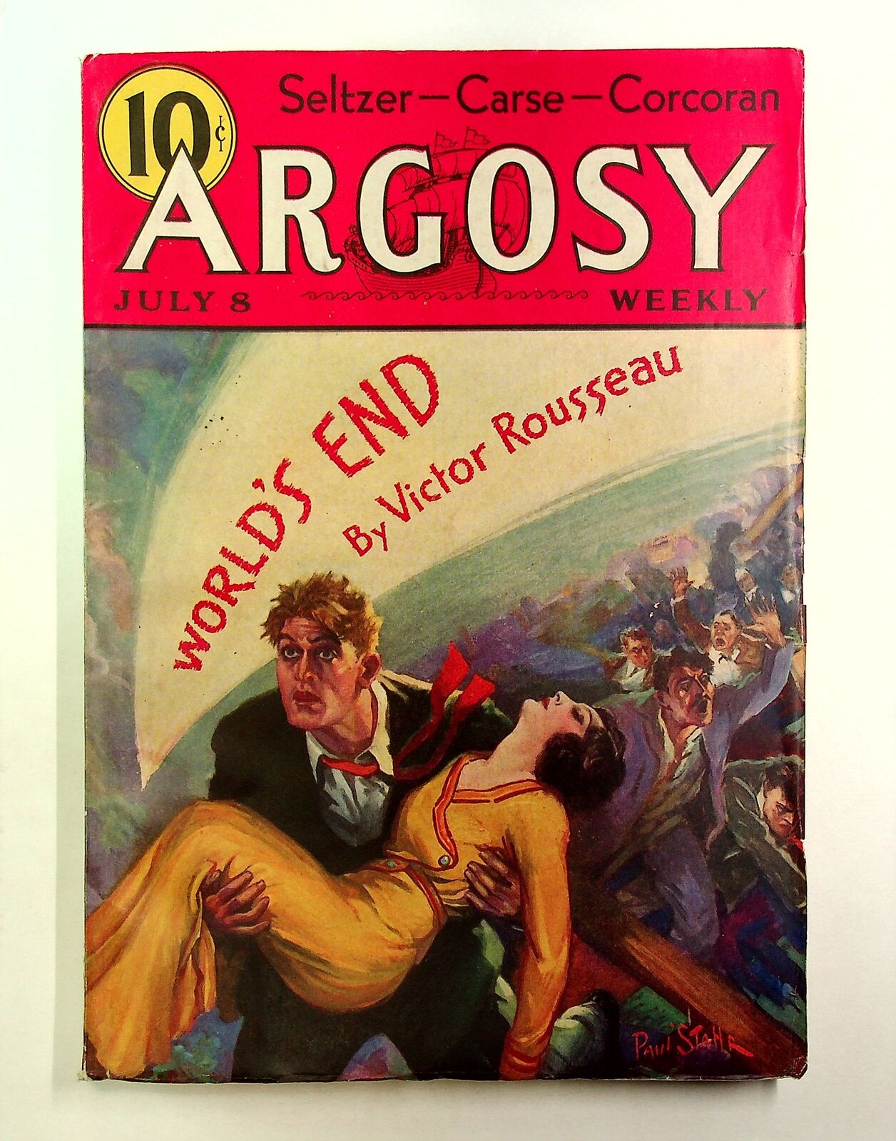 Argosy Part 4: Argosy Weekly Jul 8 1933 Vol. 239 #5 FN