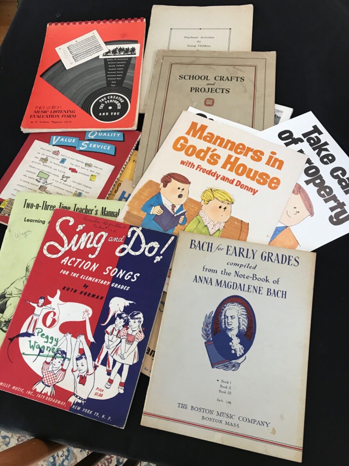 LARGE LOT 1950 - 60s School Classroom Catalogs, Teacher AIDS - EVERYTHING SHOWN