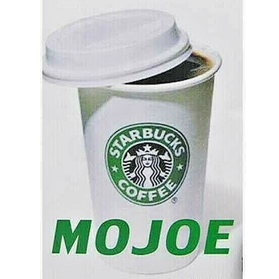 MOJOE VANISHING COFFEE MAGIC TRICK FITS EASY TO FIND 16 OUNCE PAPER COFFEE CUP 