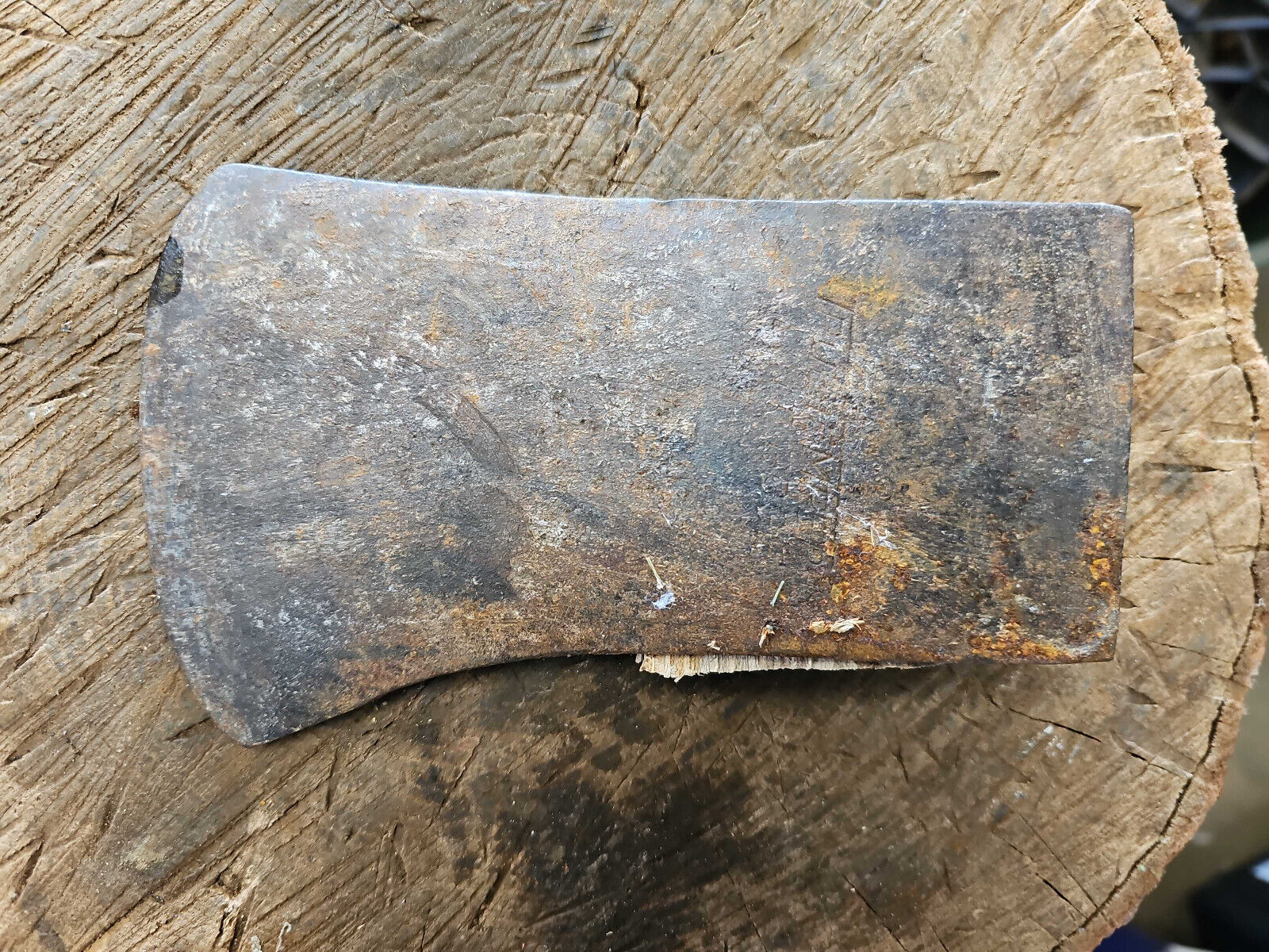 Vintage Flint Edge axe head 3lb 6.5oz 7x4.5