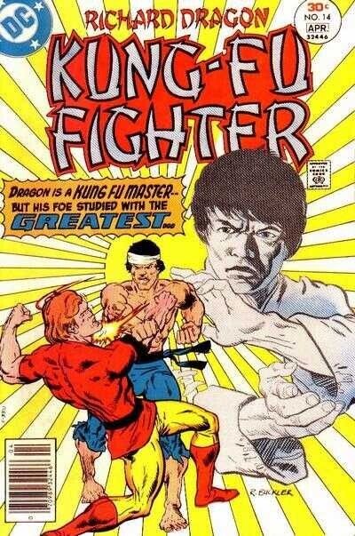 Richard Dragon, Kung-Fu Fighter (1975) #14 FN. Stock Image