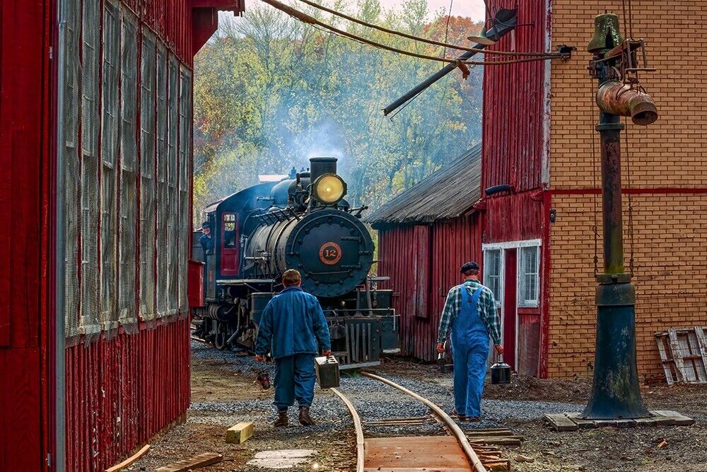 East Broad Top Railroad Pennsylvania 8x12 Photo picture steam train loco engine