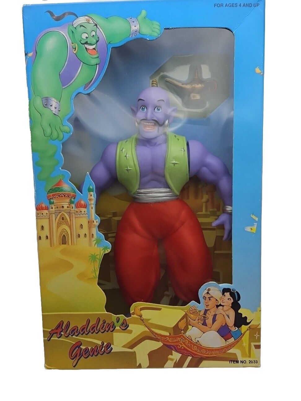 Vintage 1992 Aladdins Genie B.C.P. Knockoff Genie 