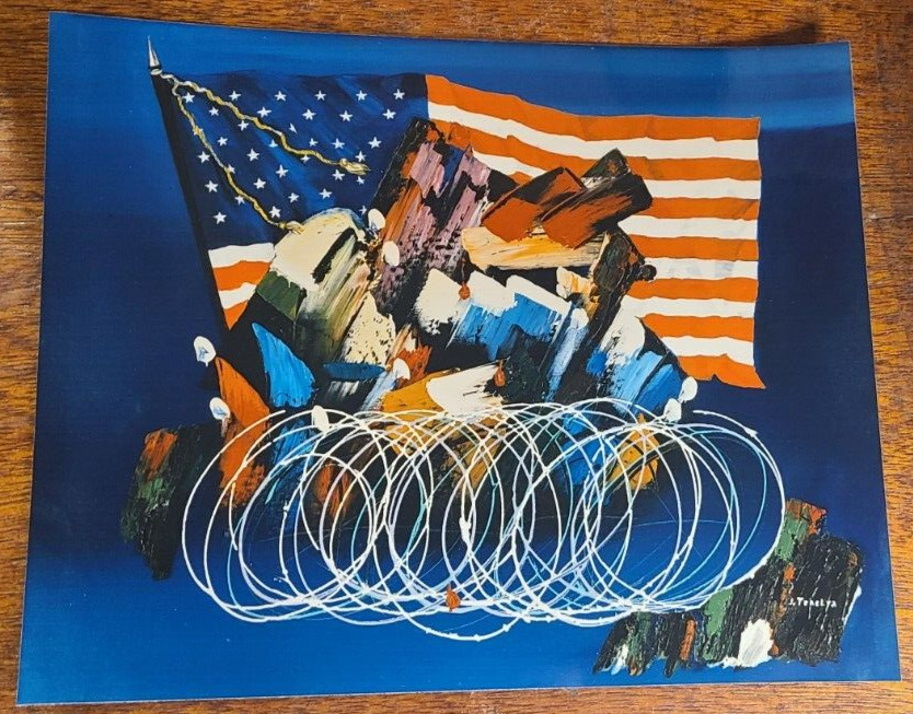 The Holocaust 9/11 -by Josyp Terelya - Christian Religious Artist print 8 x 10