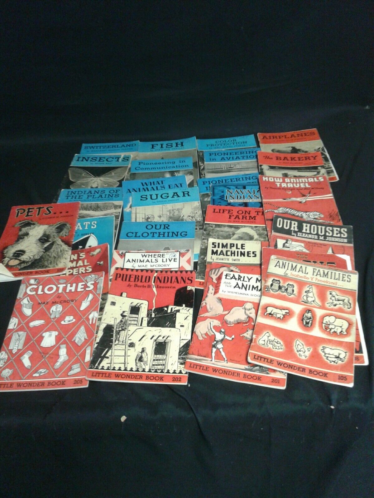 Lot of 28 Little Wonder Books from the 30s & 40s,  