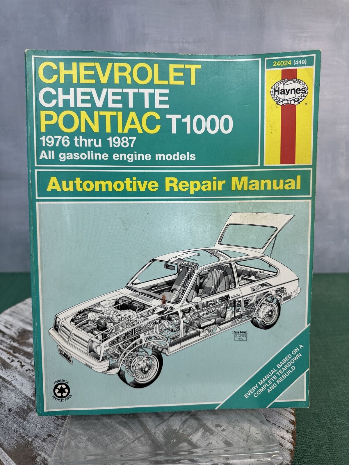 1976 - 1987 Chevrolet Chevette Pontiac T1000 Haynes Auto Repair Manual