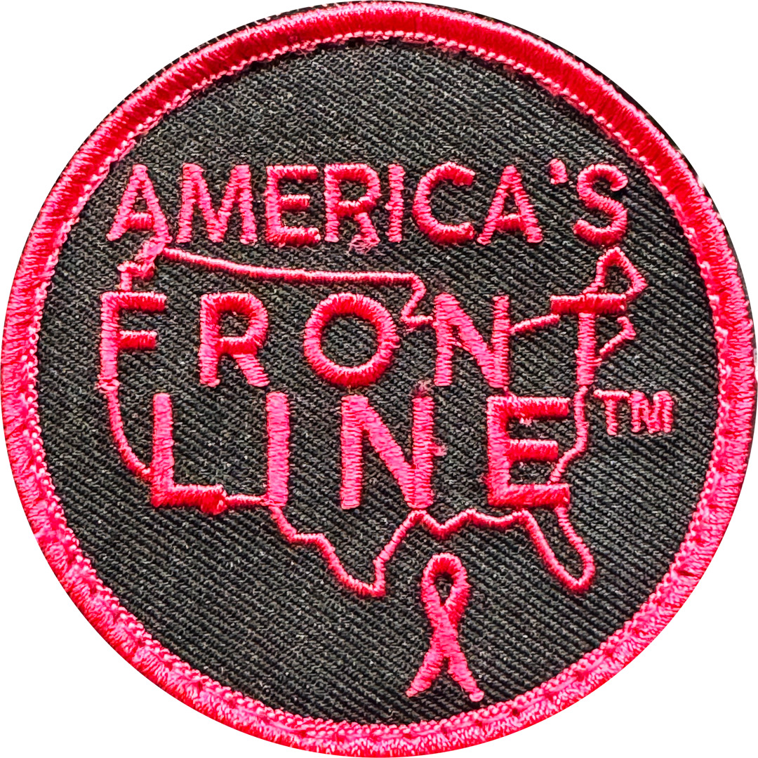 DL4-12 Pink Ribbon Breast Cancer Awareness CBP Officer Border Patrol Agent Patch