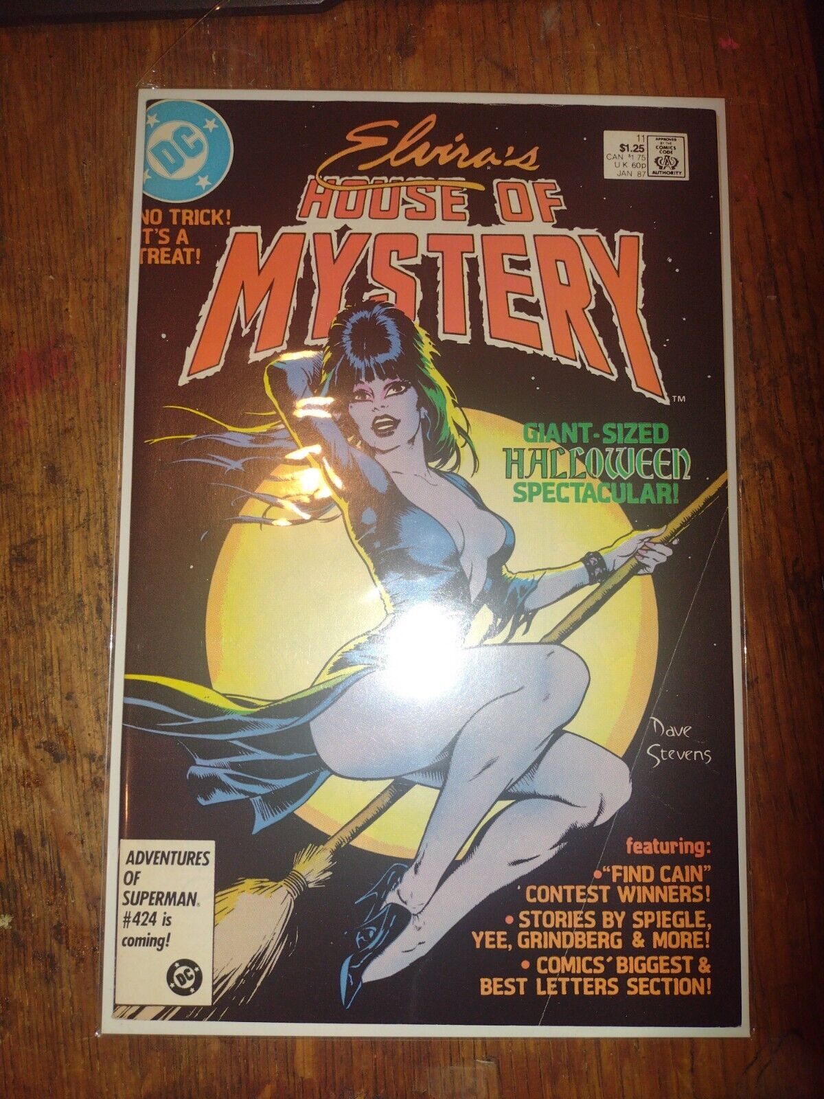 Elvira's House Of Mystery #11 (1987) Iconic Dave Stevens GGA Cover VF+ 
