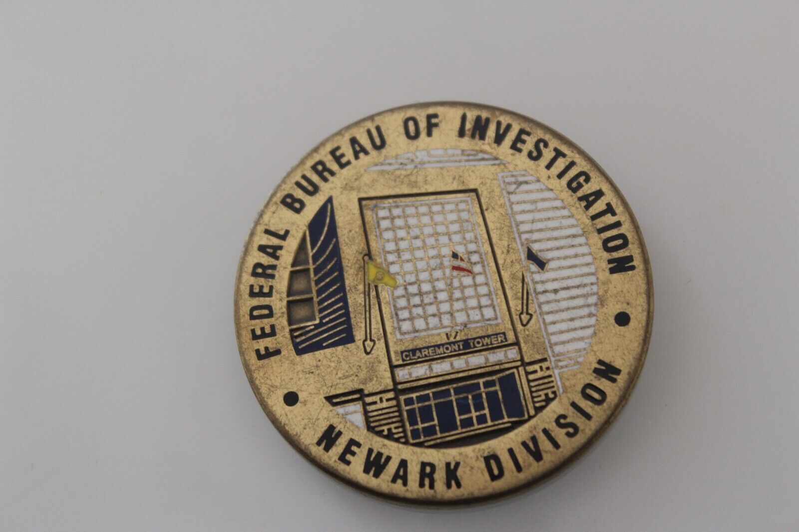 FBI Newark Division Challenge Coin