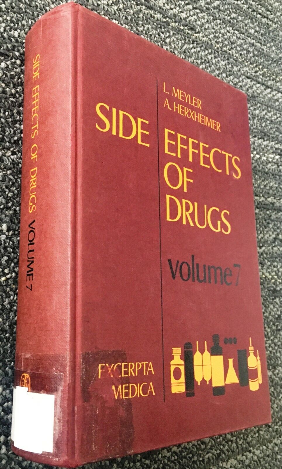 Side Effects of Drugs Volume 7 Meyler Herxheimer 1972 Survey of Unwanted Effects