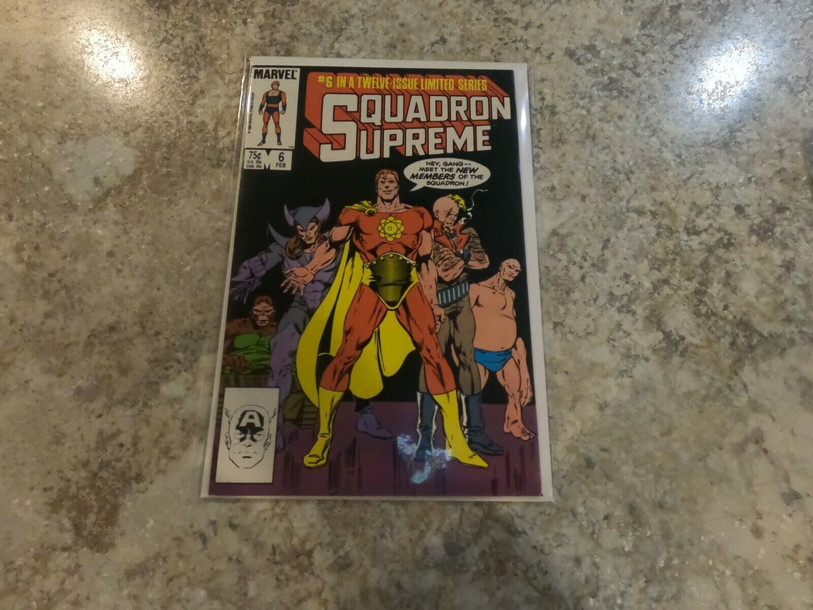 1985 Marvel Comics 6 Out of 12 Squadron Supreme #6