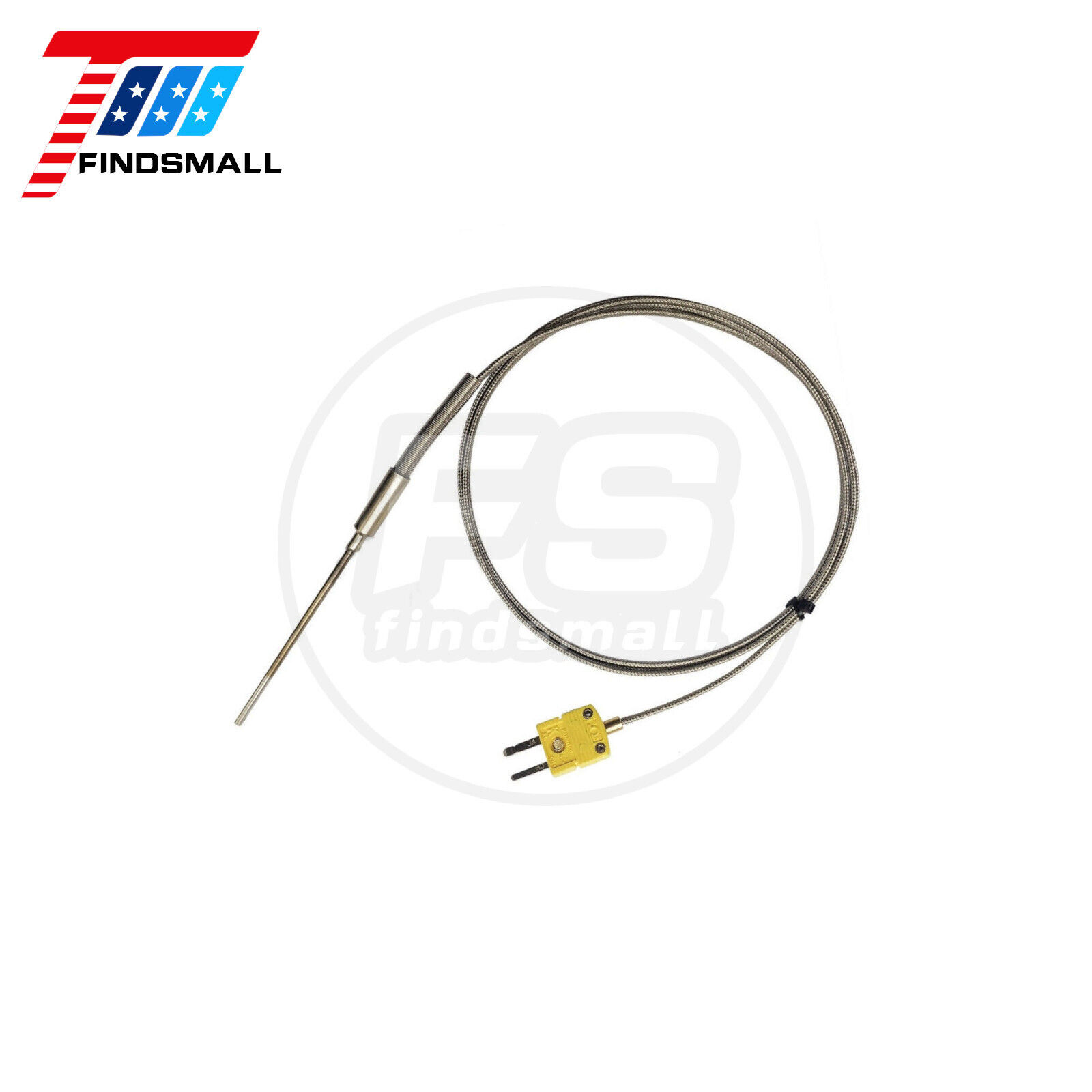 K-type Thermocouple Sensor High Temperature Stainless Steel Insertion Probe HT02