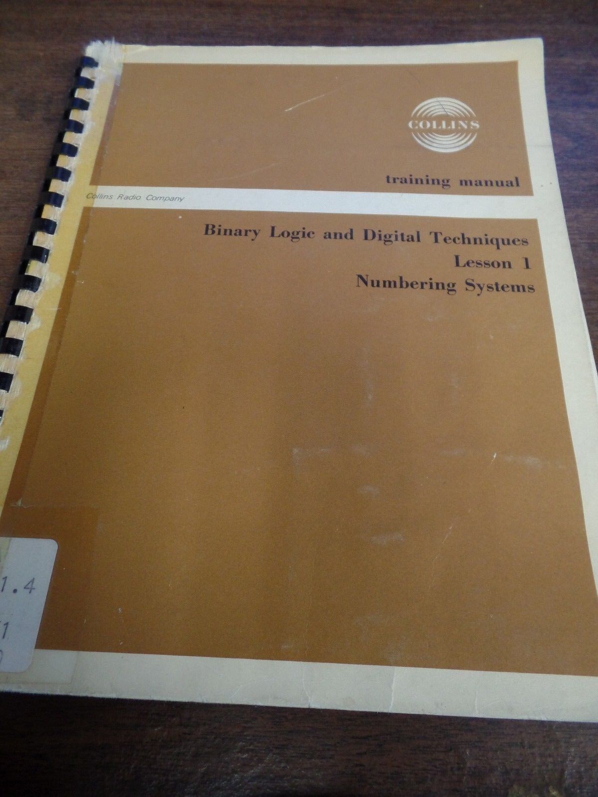Binary Logic and Digital Techniques Numbering Systems Ex-FAA Library 030316ame