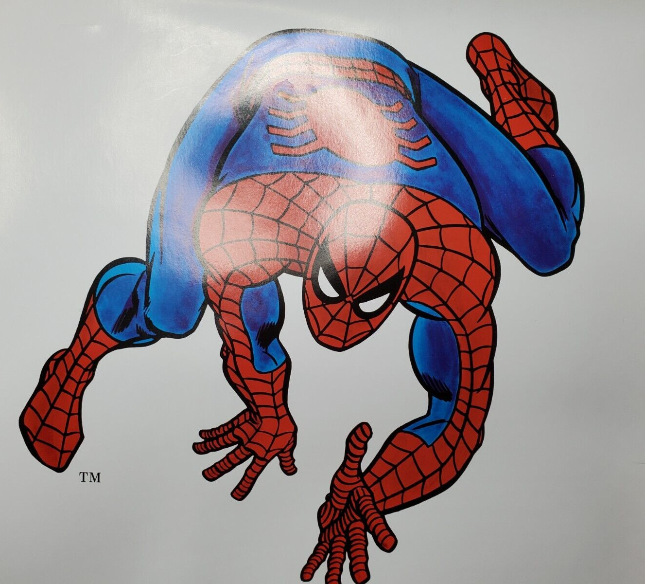 Vintage Spider Man Poster 1974  RARE  NM