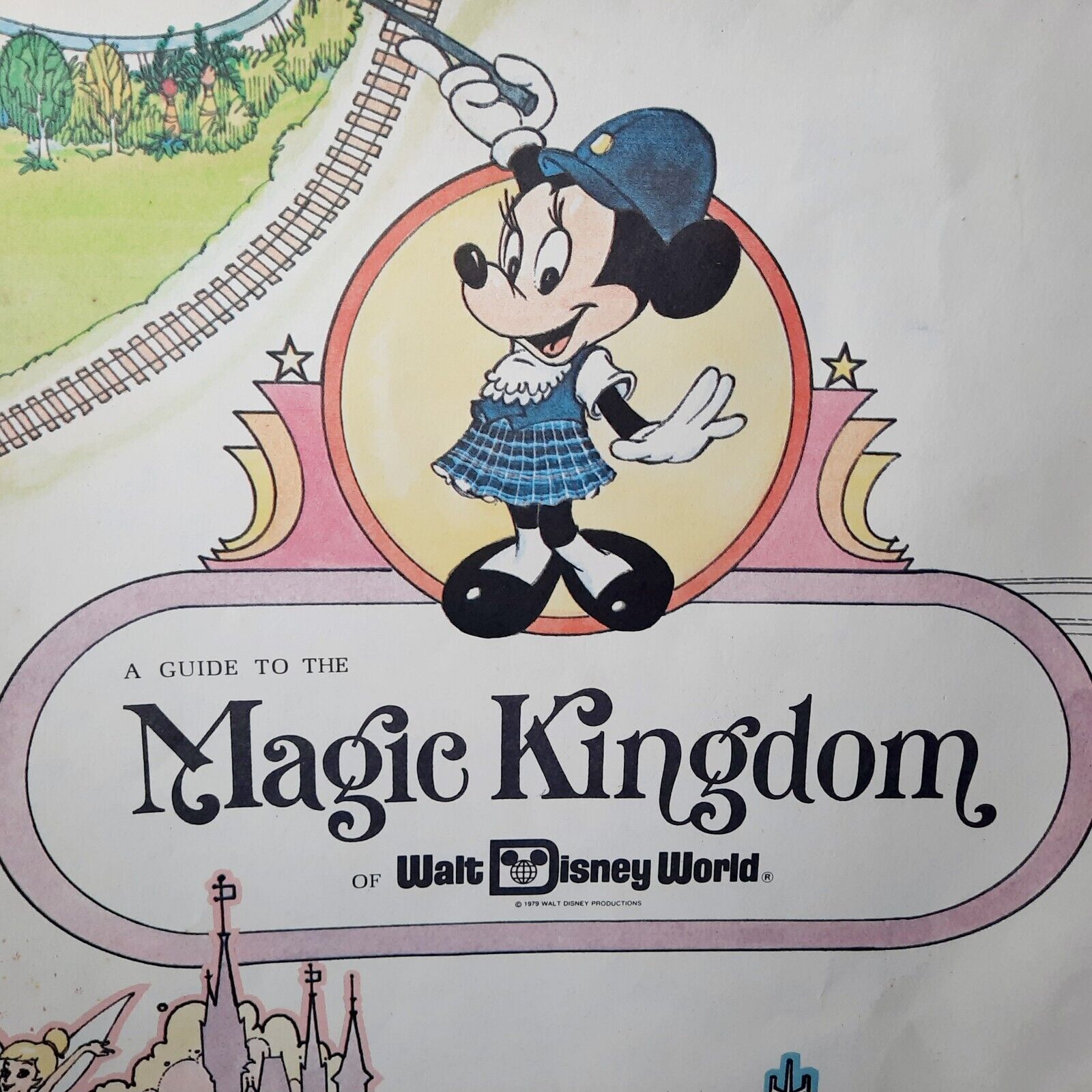 1979 Guide to the Magic Kingdom Walt Disney World Souvenir 38\